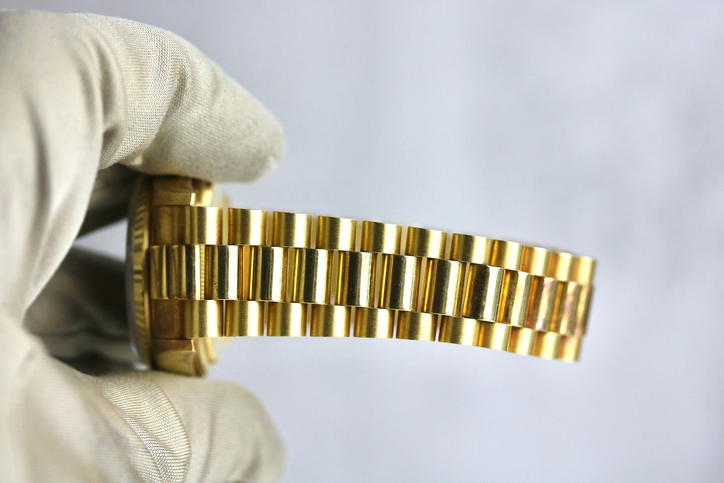 UNPOLISHED 1987 ROLEX 18038 Daydate 36mm Single Quick with Papers