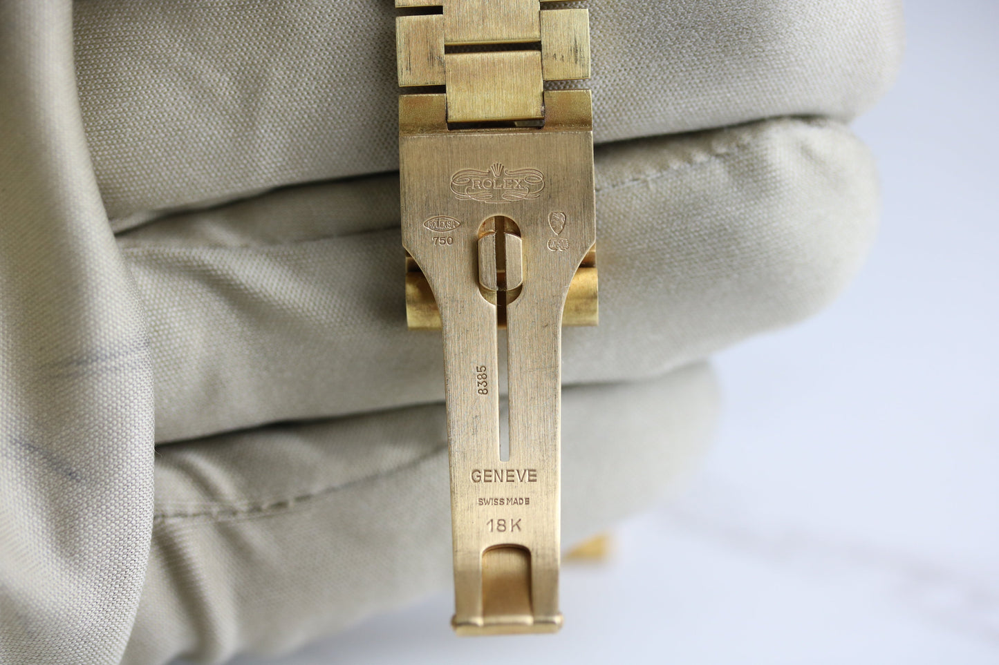 UNPOLISHED 1987 ROLEX 18038 Daydate 36mm Single Quick with Papers