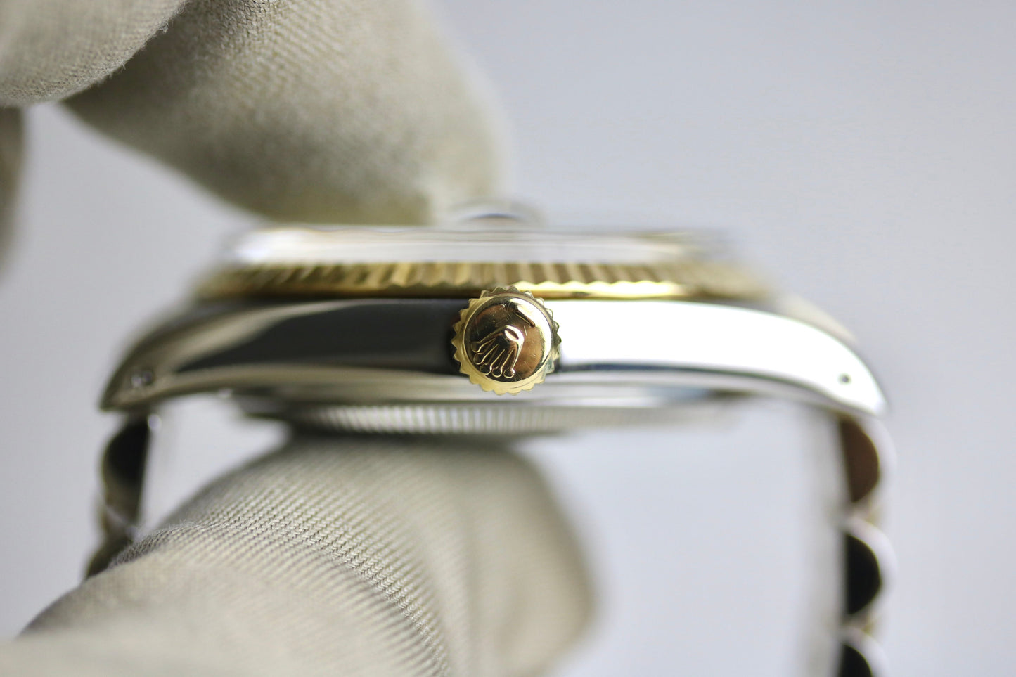 1987 ROLEX 16013 Datejust 36mm Champagne Dial with Box & Papers