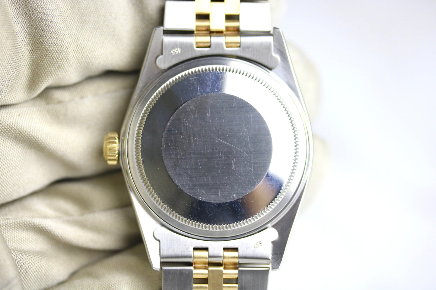 1987 ROLEX 16013 Datejust 36mm Champagne Dial with Box & Papers
