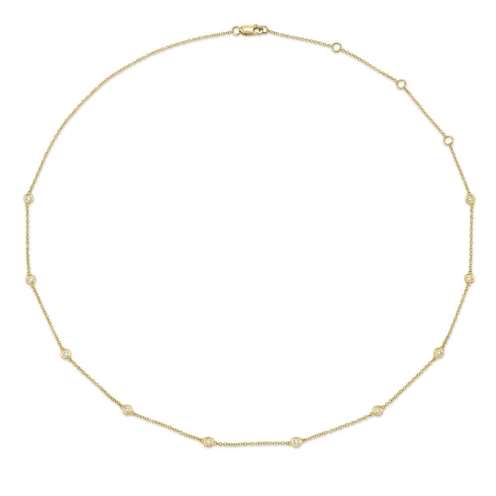 0.28CT 18" DIAMONDS BY THE YARD CHAIN