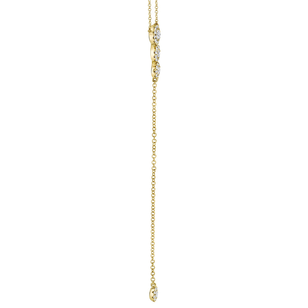 0.29CT DIAMOND LARIAT NECKLACE