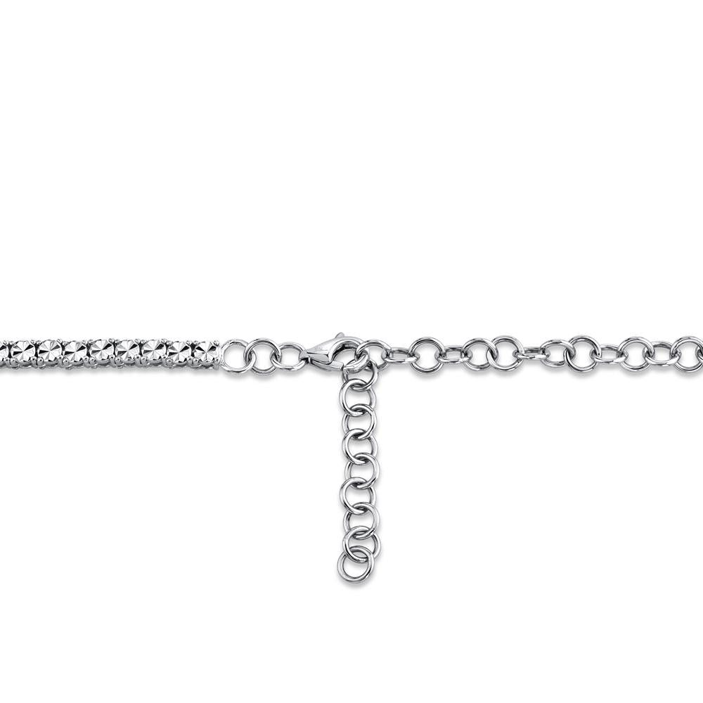 0.95CT DIAMOND TENNIS CHOKER NECKLACE