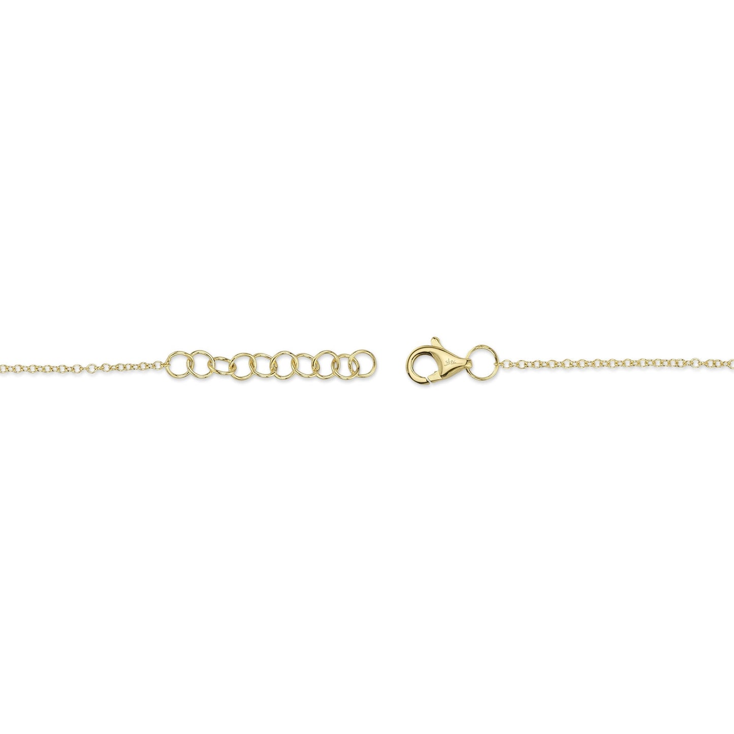 0.31CT 14K Y/G DIAMOND CROWN SETTING BRACELET