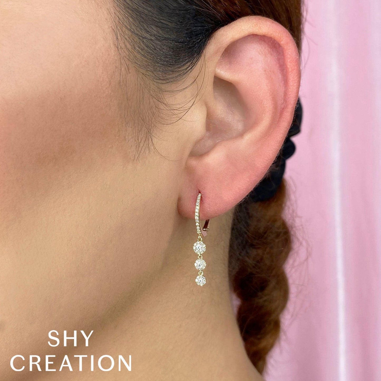 0.32CT DIAMOND EARRING