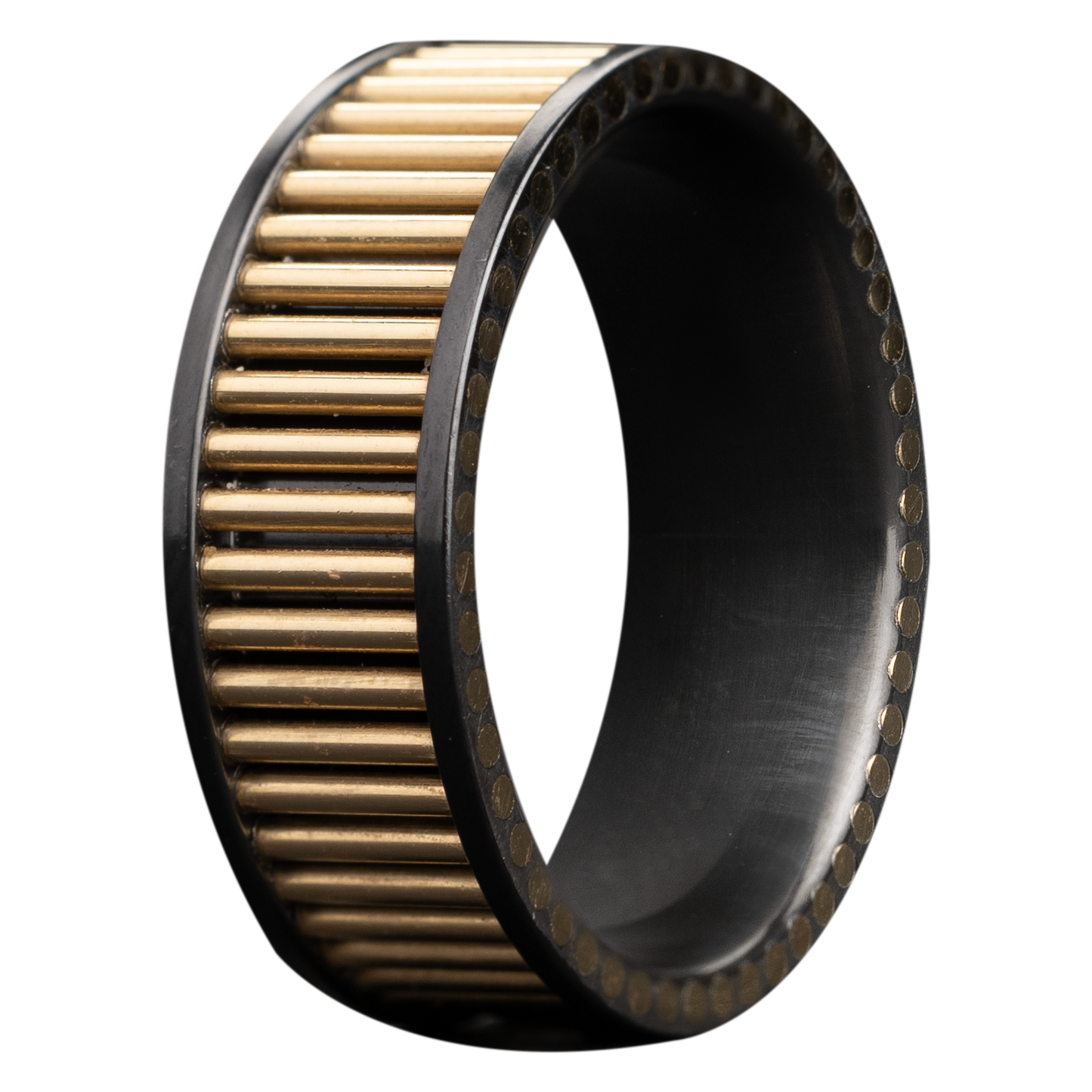 Zirconium Black Comfort Fit Polished Ring