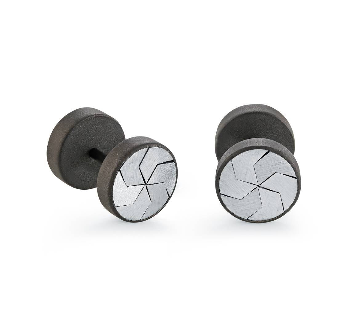 FUTURISTIC STUD EARRINGS