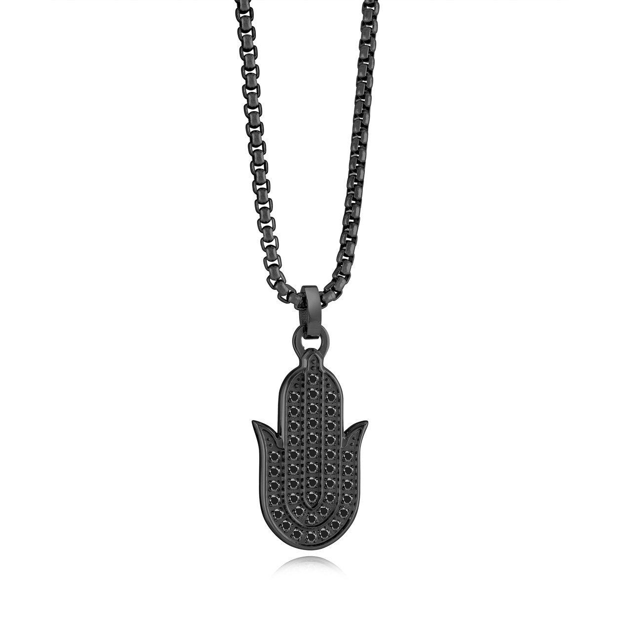 CZ HAMSA PENDANT