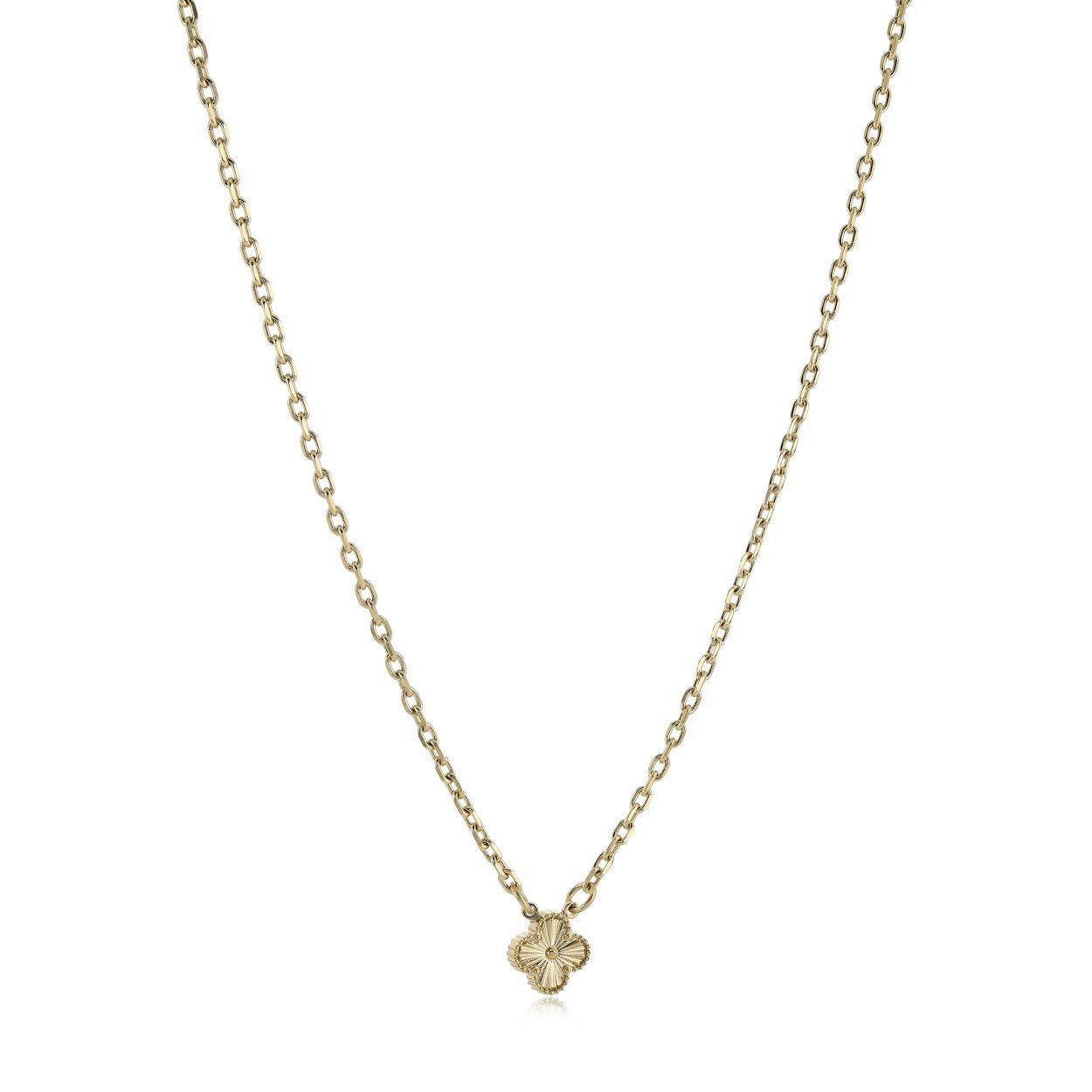 MINI 9MM-LUCKY CLOVER NECKLACE