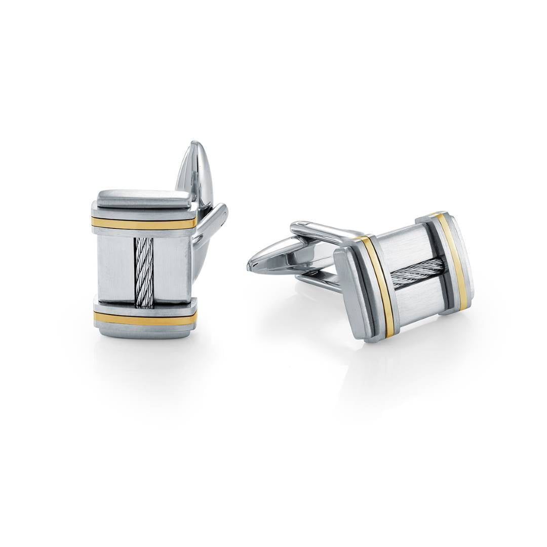CABLE CUFFLINKS