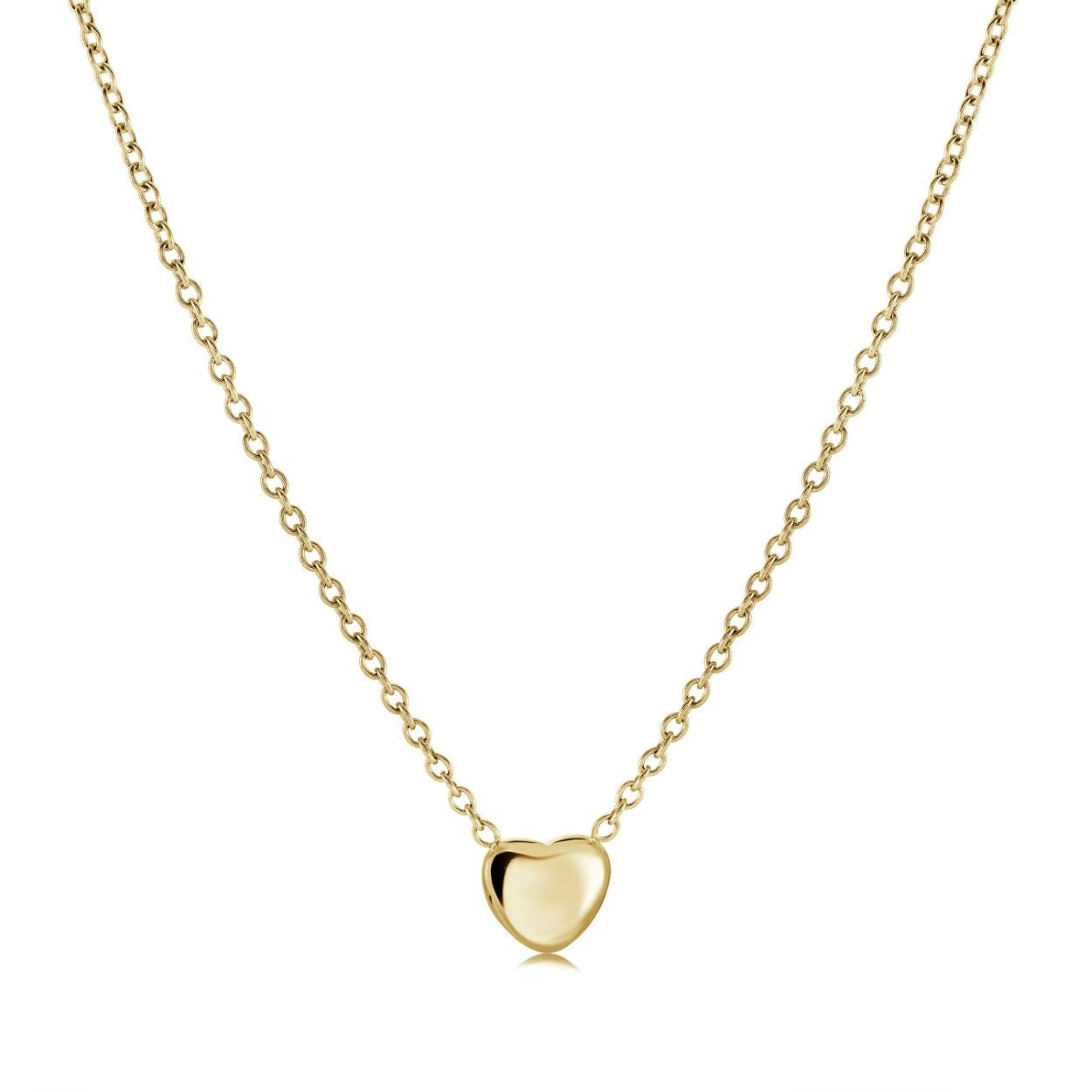 MINI PUFF HEART NECKLACE