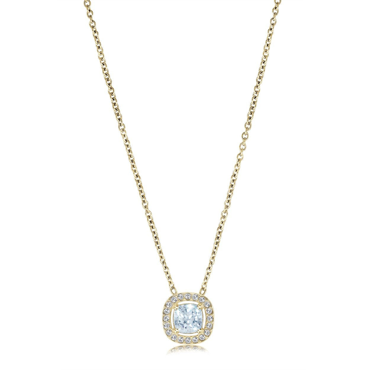 SQUARE HALO NECKLACE