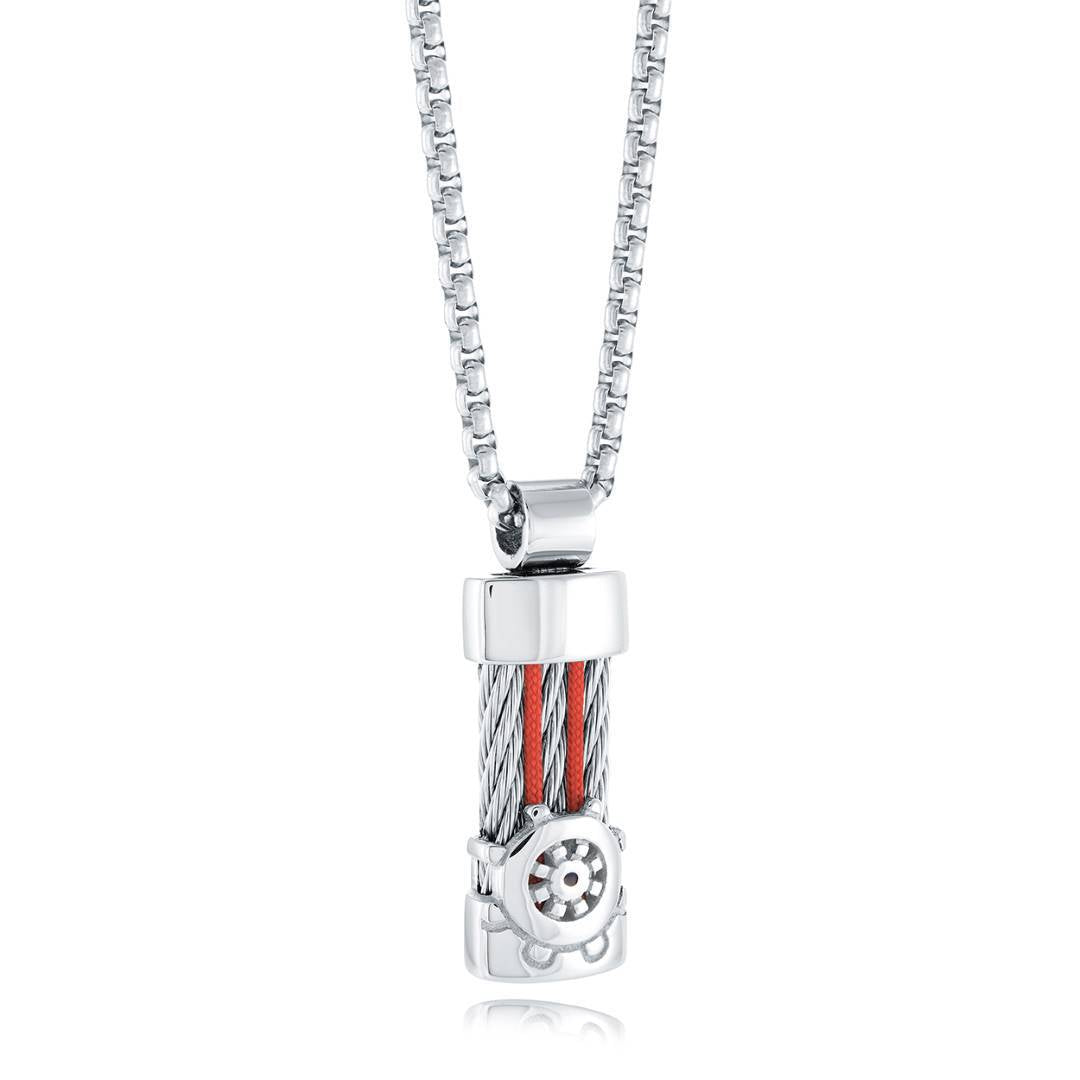 SHIP'S WHEEL PENDANT