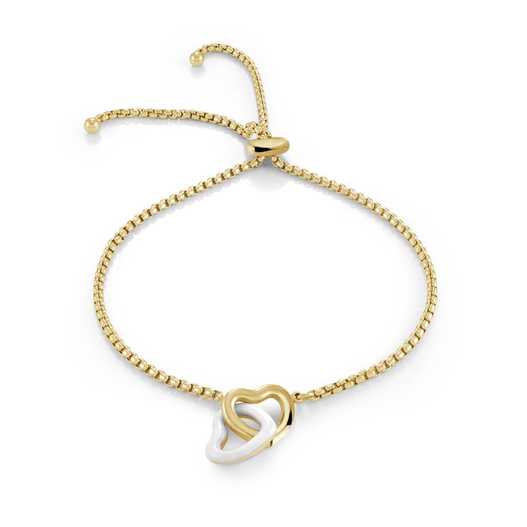 DOUBLE HEART BRACELET