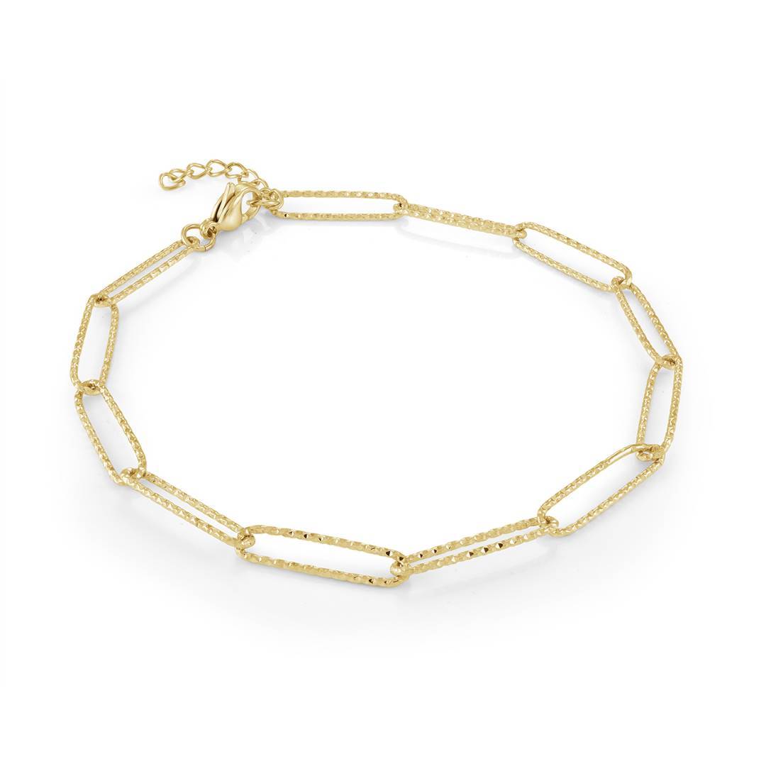 SPARKLE OVAL ANKLET