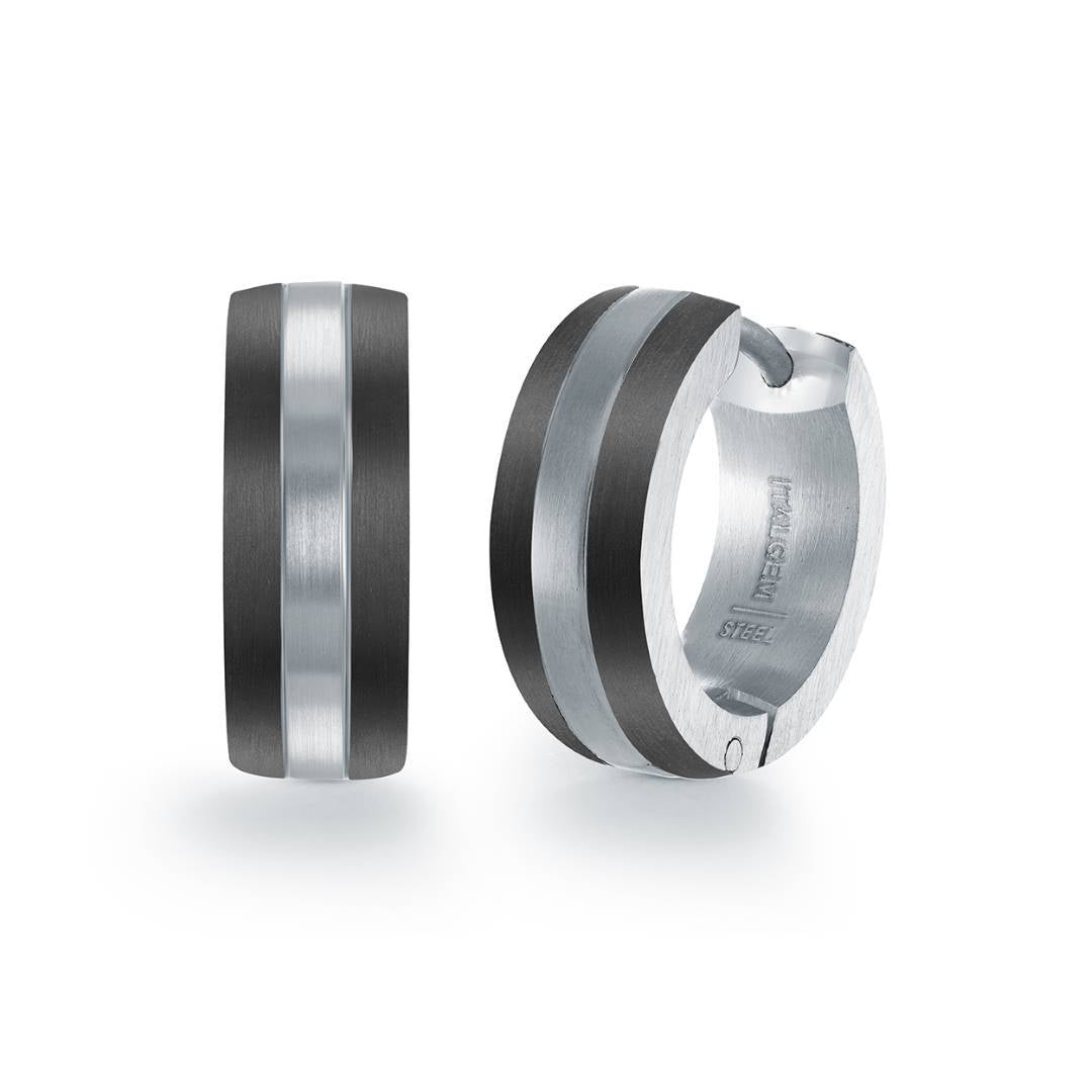 LINED BLACK-SILVER HUGGIES
