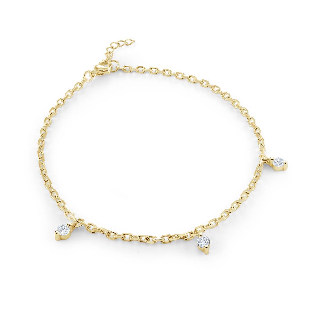 CZ STATION ANKLET