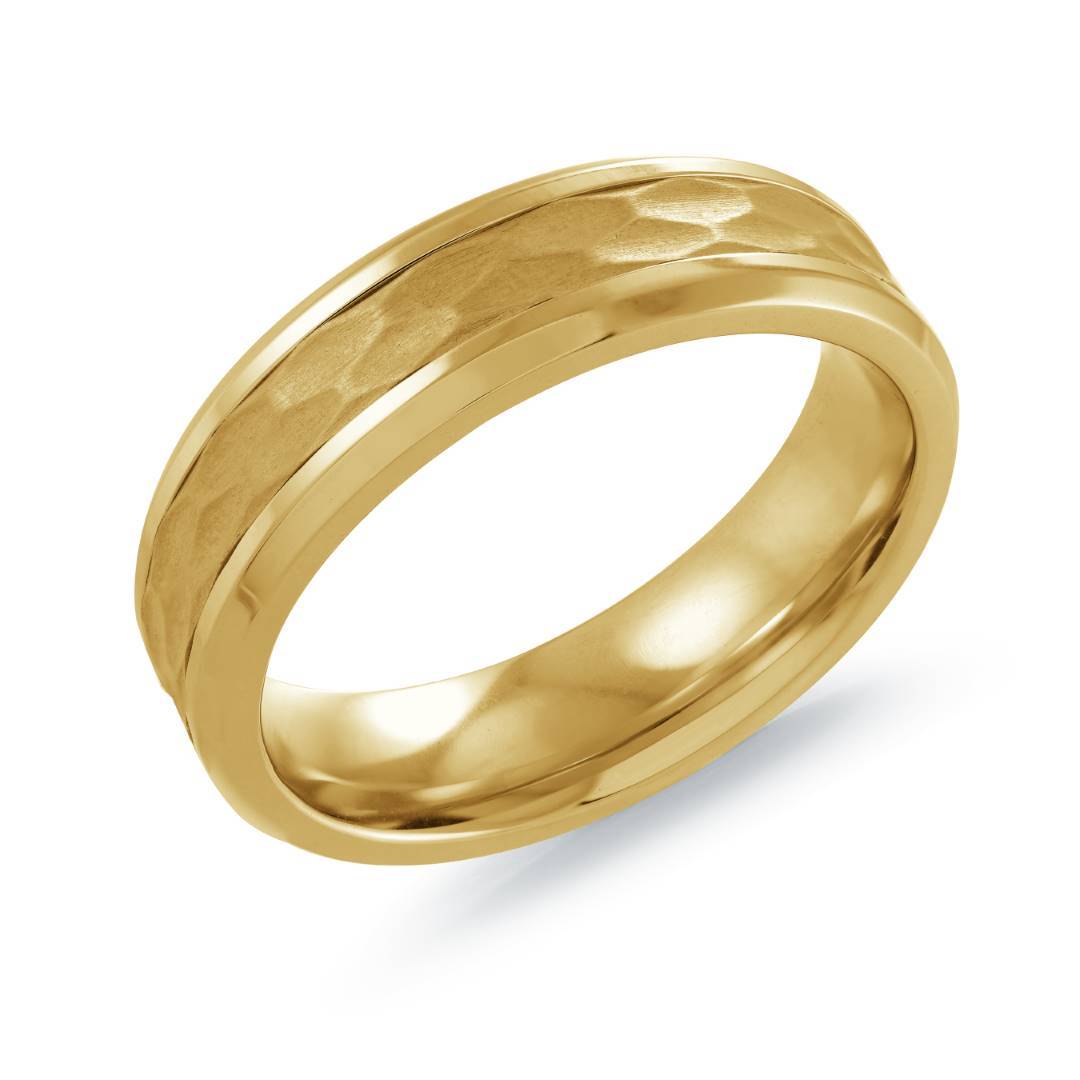 6MM HAMMERED RING