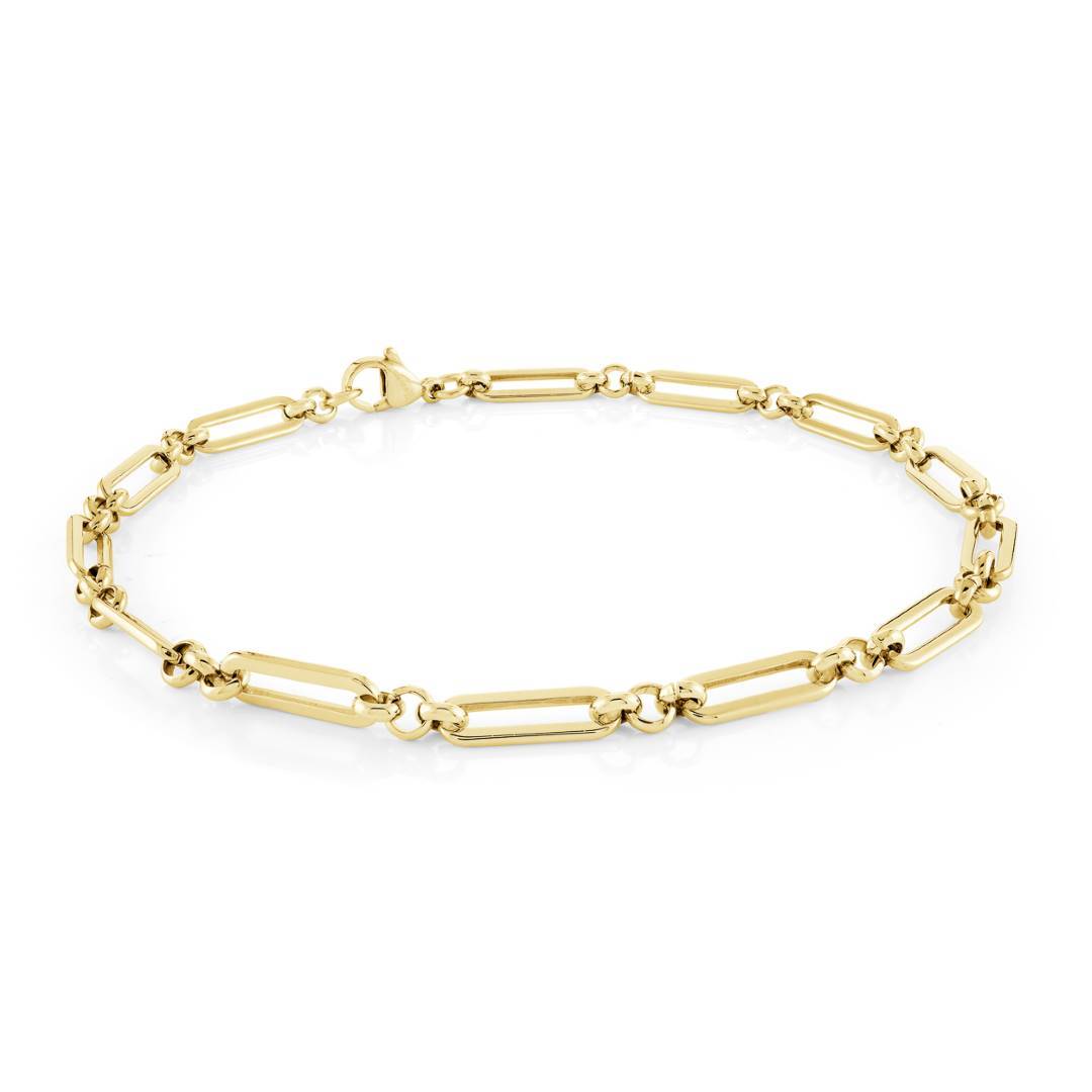 4MM PAPER CLIP ANKLET