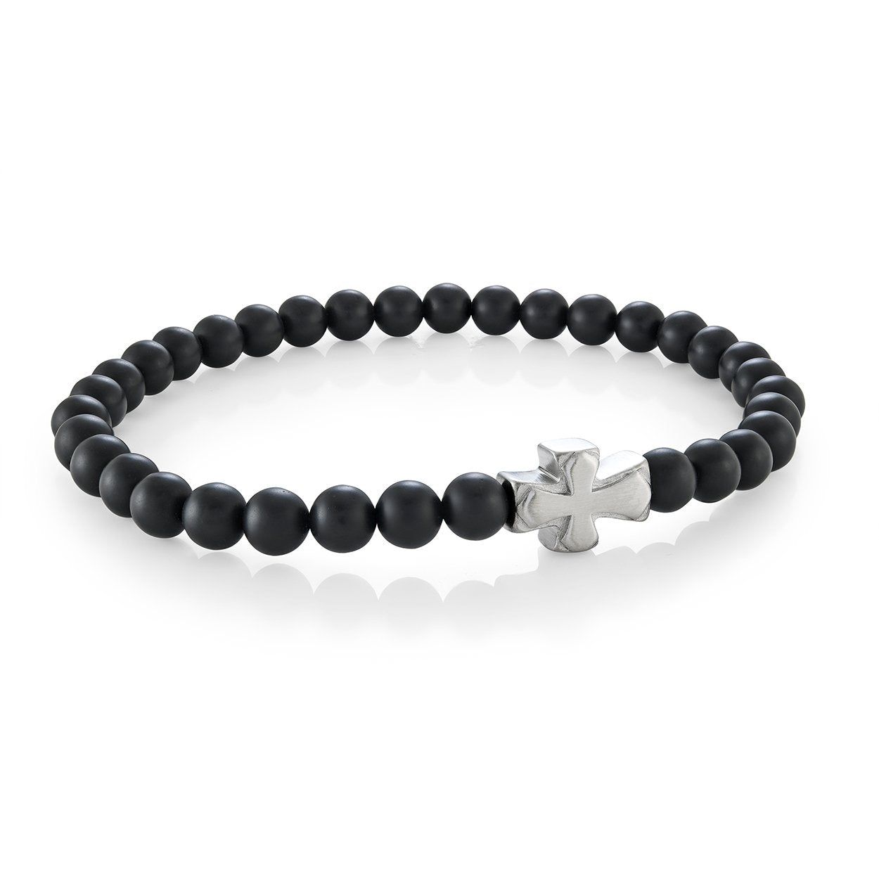 ROMAN CROSS BEAD BRACELET