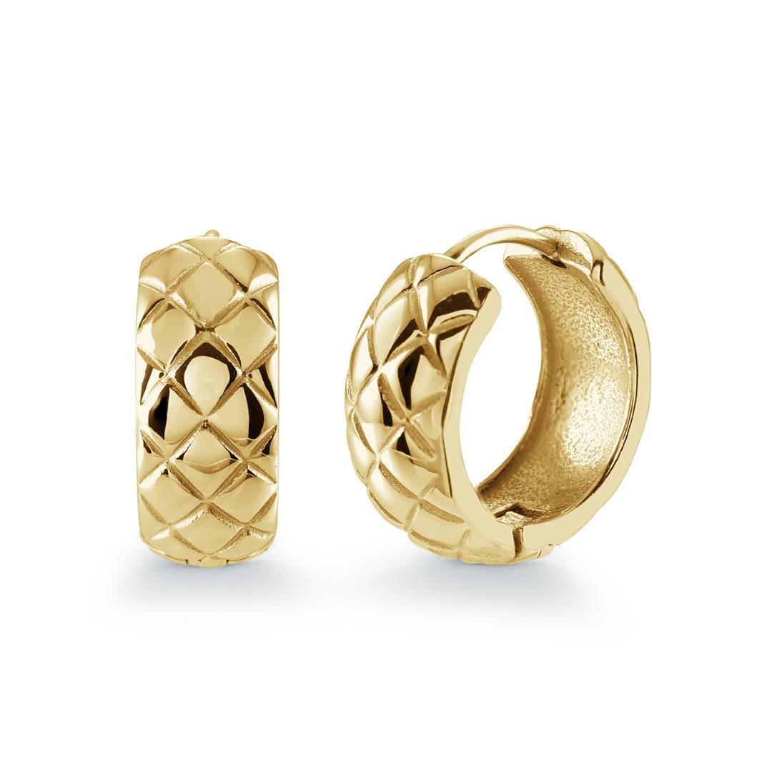 18MM CRISS-CROSS HOOPS
