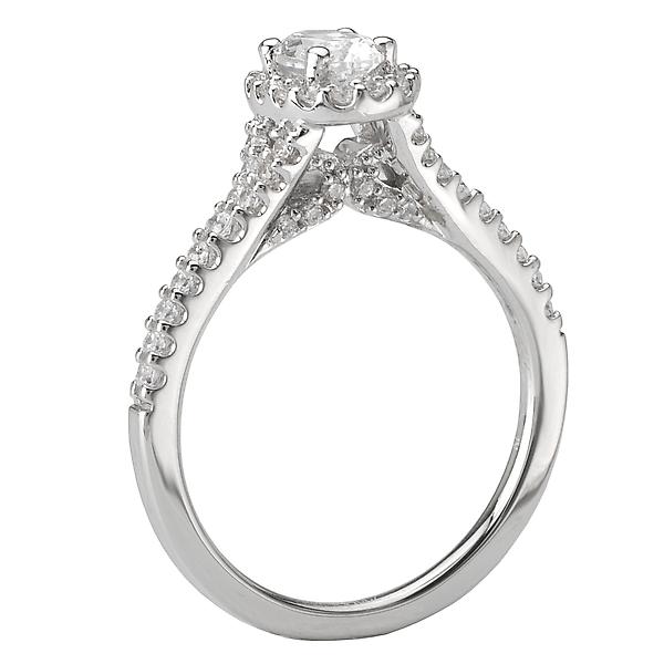 Diamond Engagement Ring w/ Center