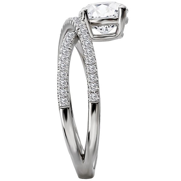 Diamond Semi-Mount Engagement Ring