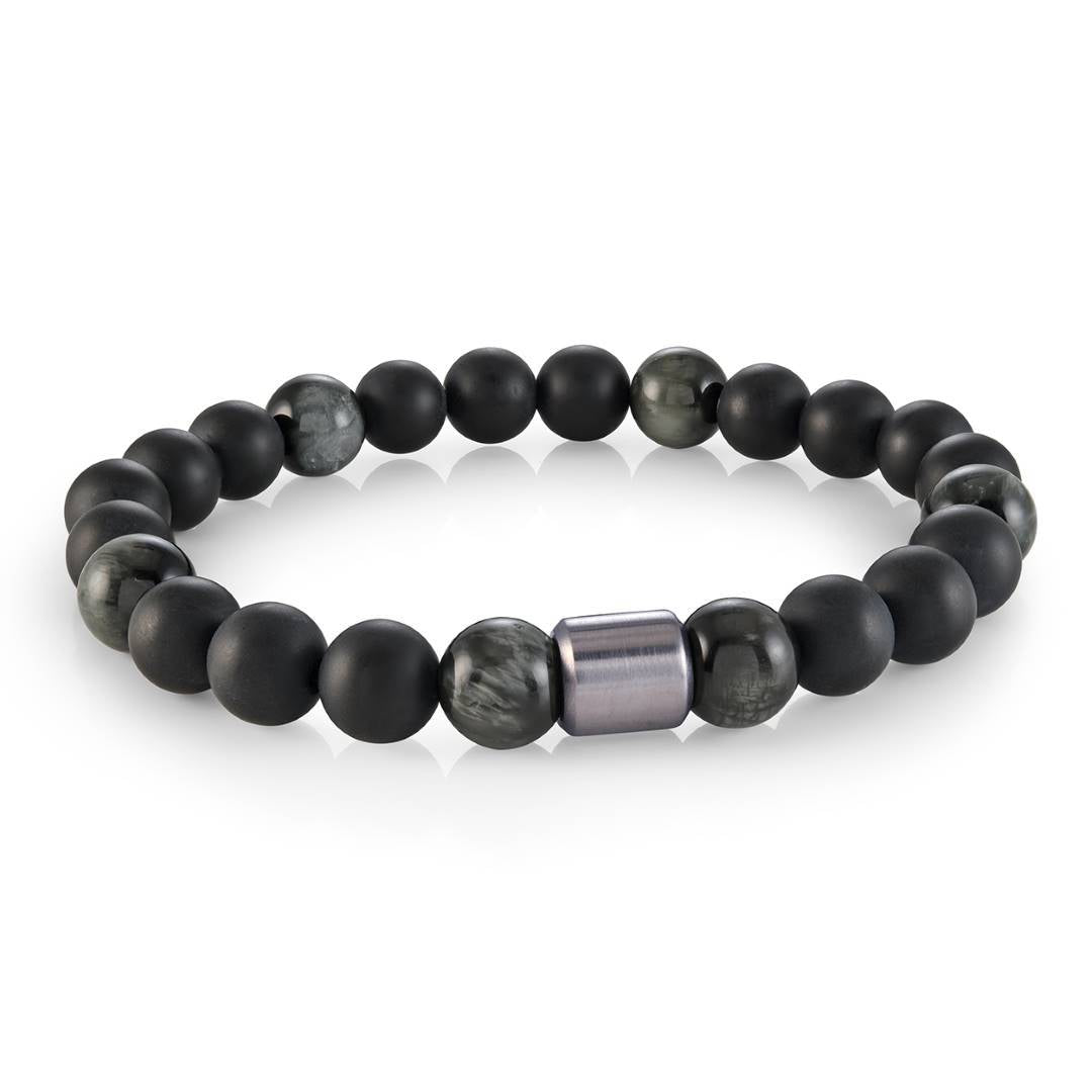 8MM-ONXY-EAGLE'S-EYE BRACELET