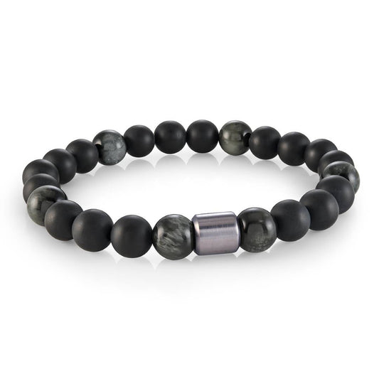 8MM-ONXY-EAGLE'S-EYE BRACELET