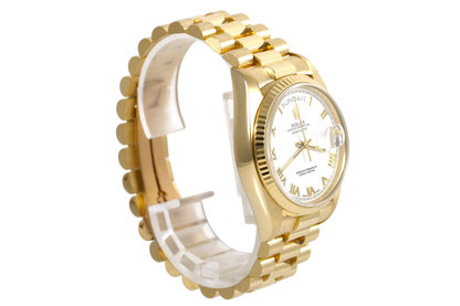 1980 Rolex Day-Date 36mm - 18038 (White Roman)