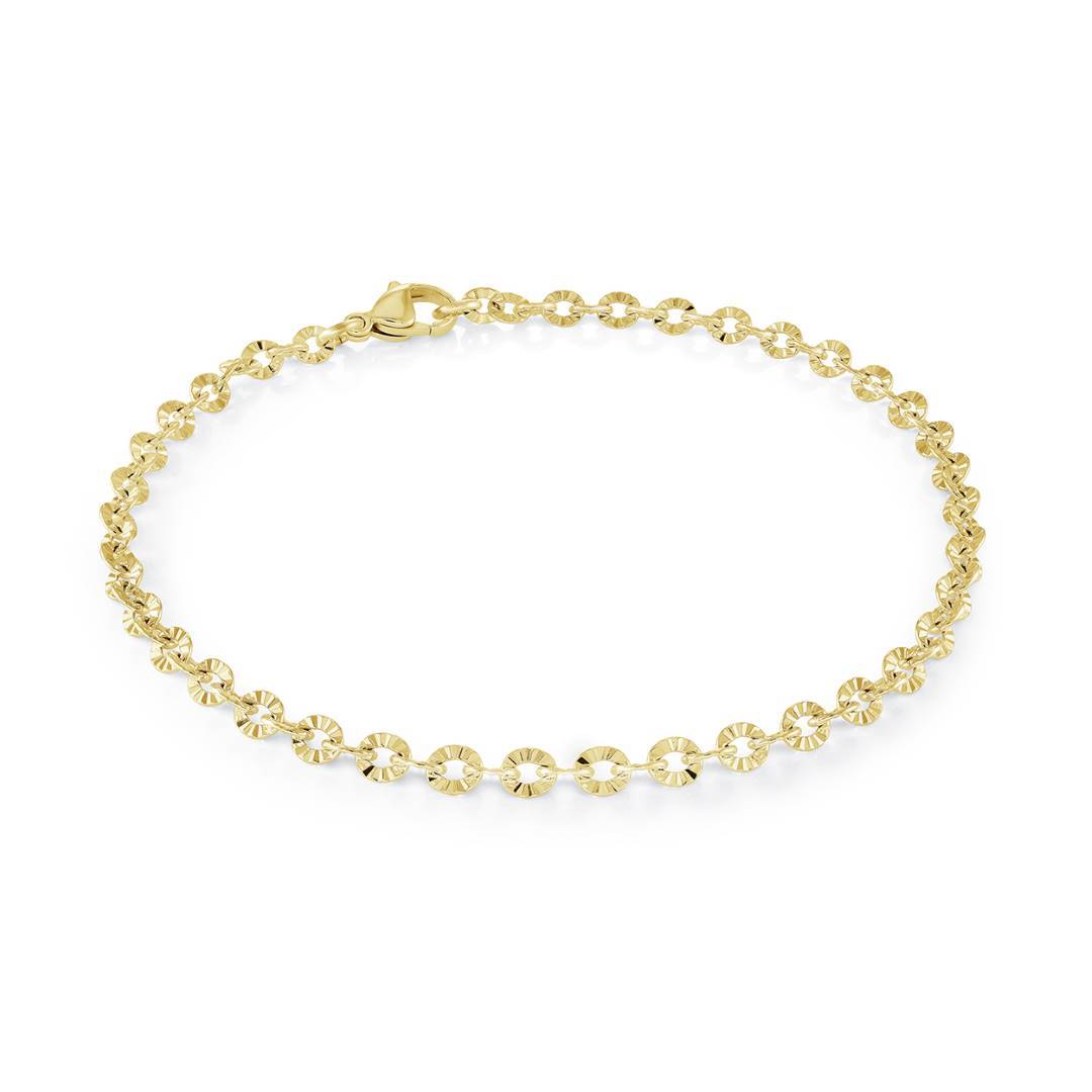 4MM SPARKLE ANKLET