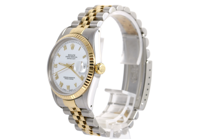1991 Rolex Datejust 36mm - 16233 (White Roman)