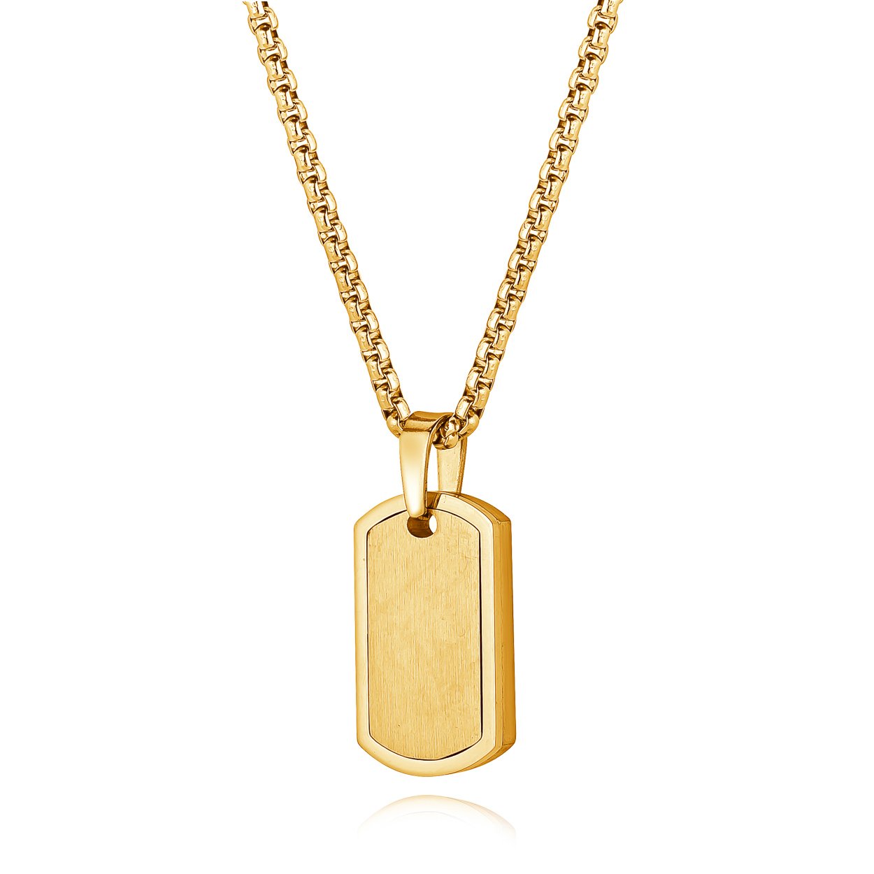 EDGED DOG TAG PENDANT