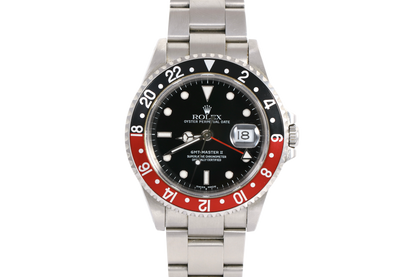1999 Rolex GMT-Master II 40mm Solid End Links - 16710 (Coke)