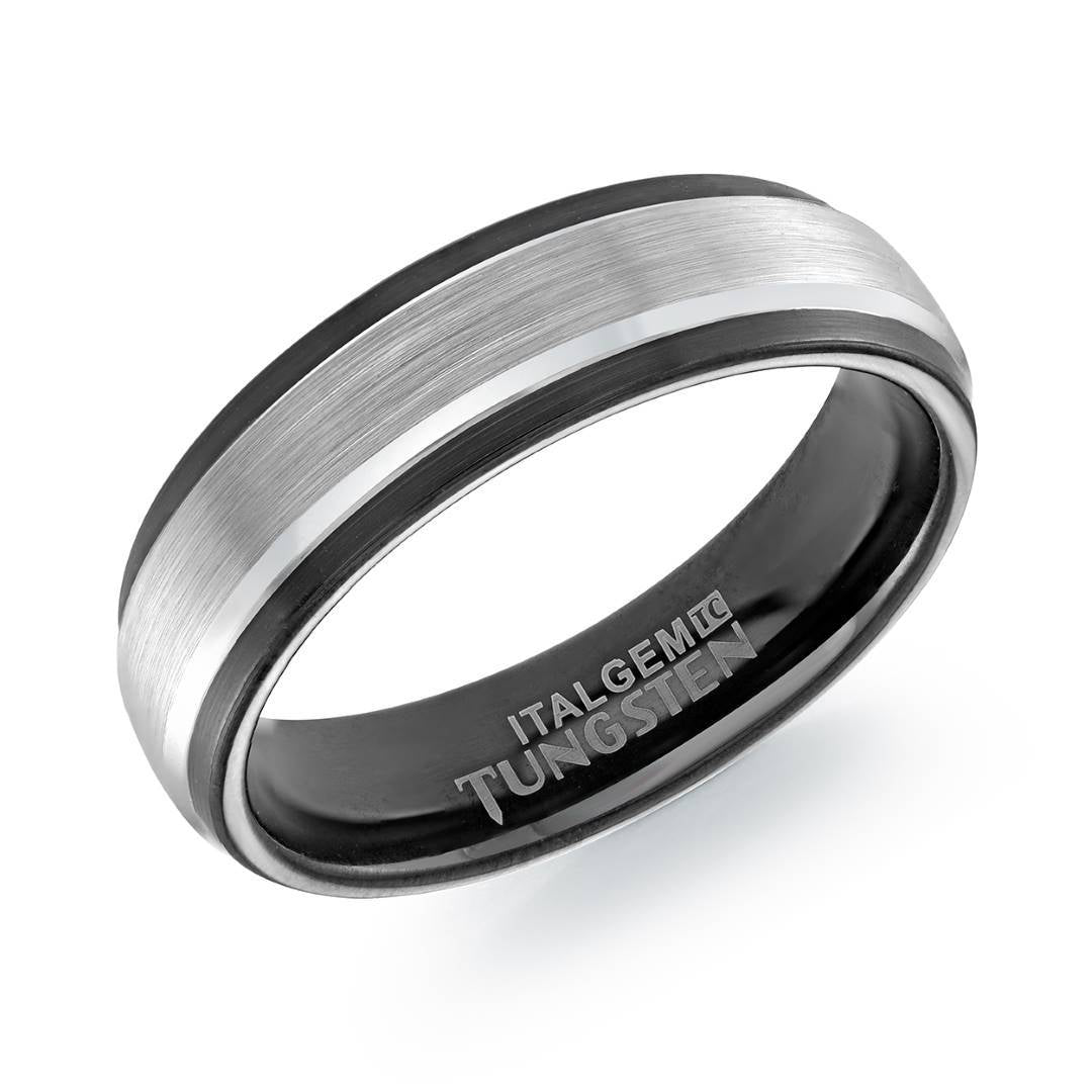6MM TUNGSTEN EDGED BAND