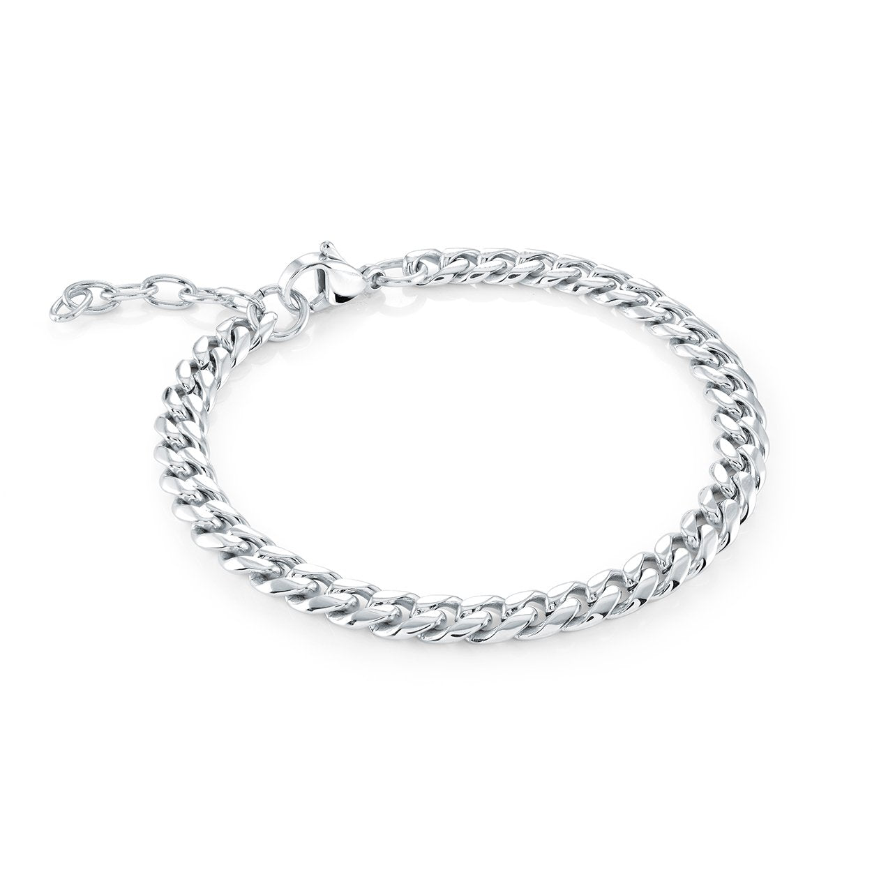 JUNIOR 4.6MM-CURB BRACELET