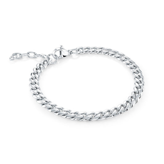 JUNIOR 4.6MM-CURB BRACELET