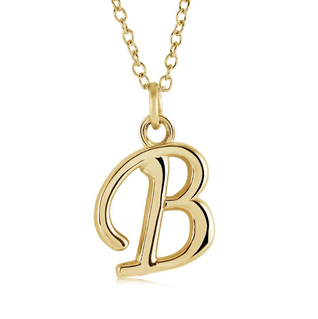 CURSIVE INITIAL NECKLACE