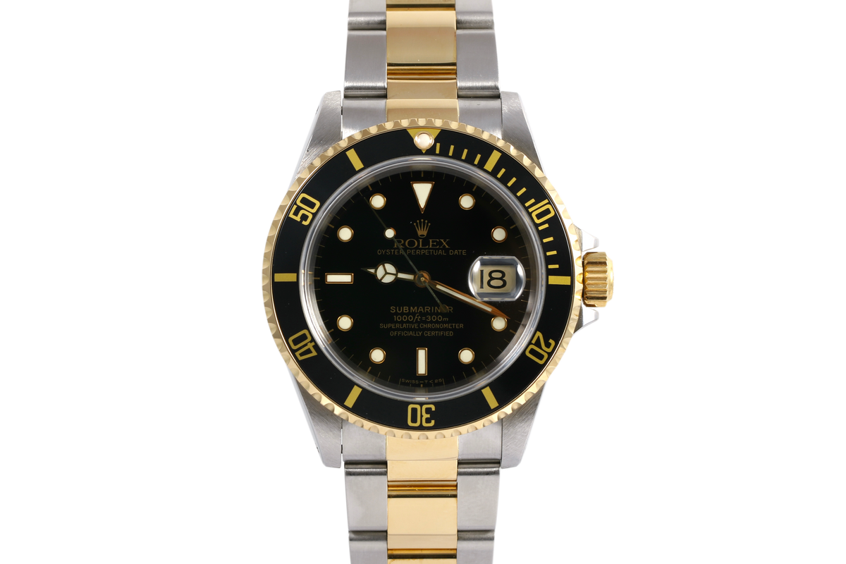 1997 Rolex Submariner Date 40mm - 16613 (Black)