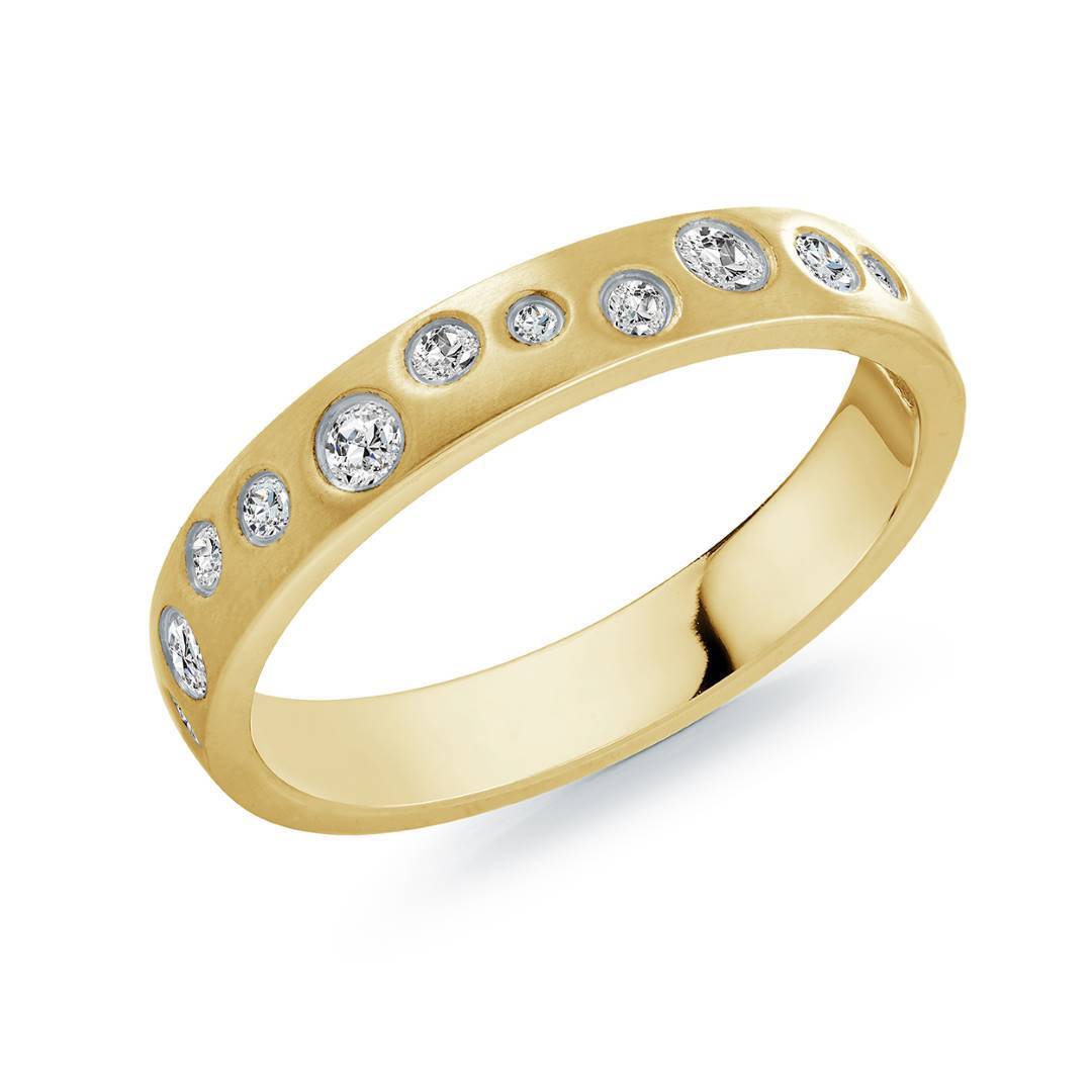 OFFSET CZ RING
