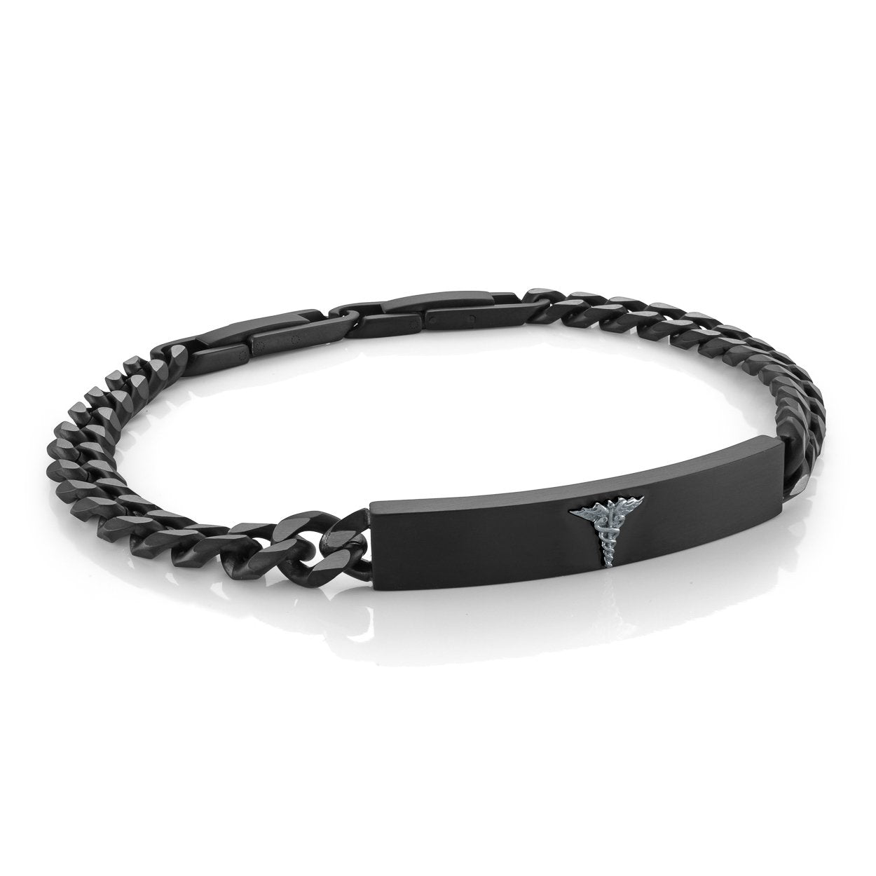 6.5MM CURB LINK MEDIC ALERT BRACELET