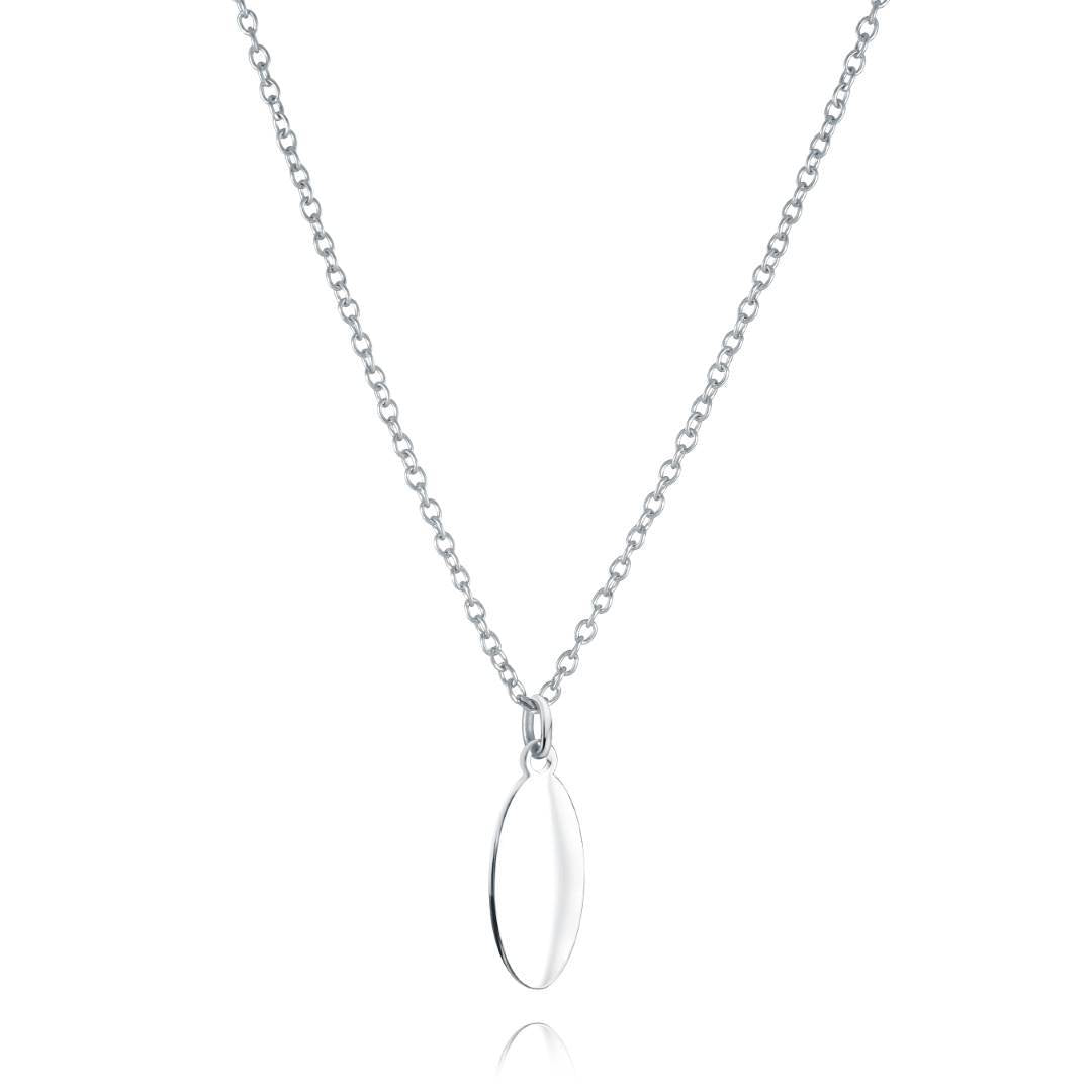 OVAL PLATE NECKLACE