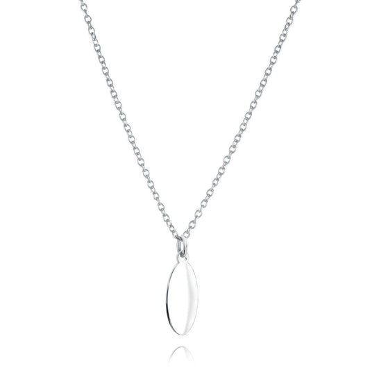 OVAL PLATE NECKLACE