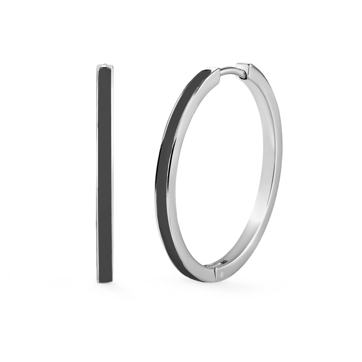30MM ENAMEL HOOPS