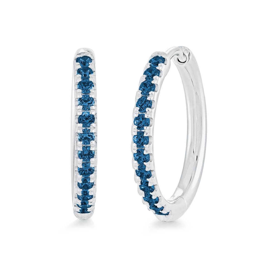 22MM COLOR-CZ ETERNITY HOOPS