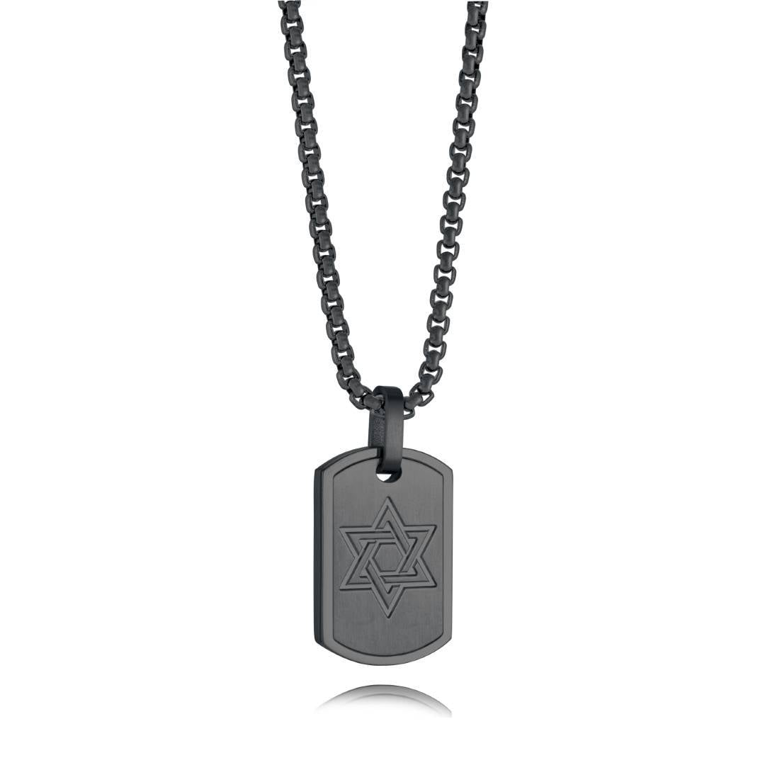 STAR DAVID DOG TAG PENDANT