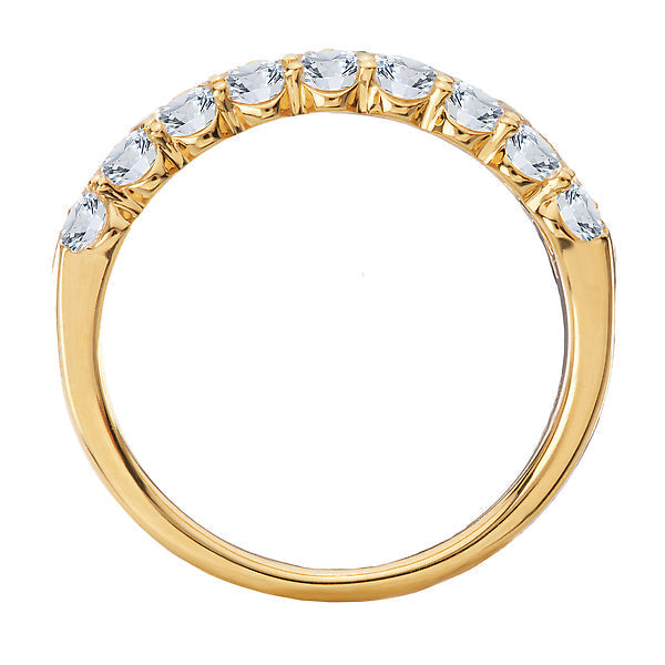Triple Row Diamond Band