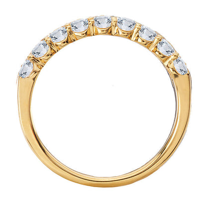 Triple Row Diamond Band