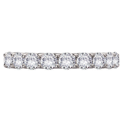 Tesoro Diamond Half Eternity Band