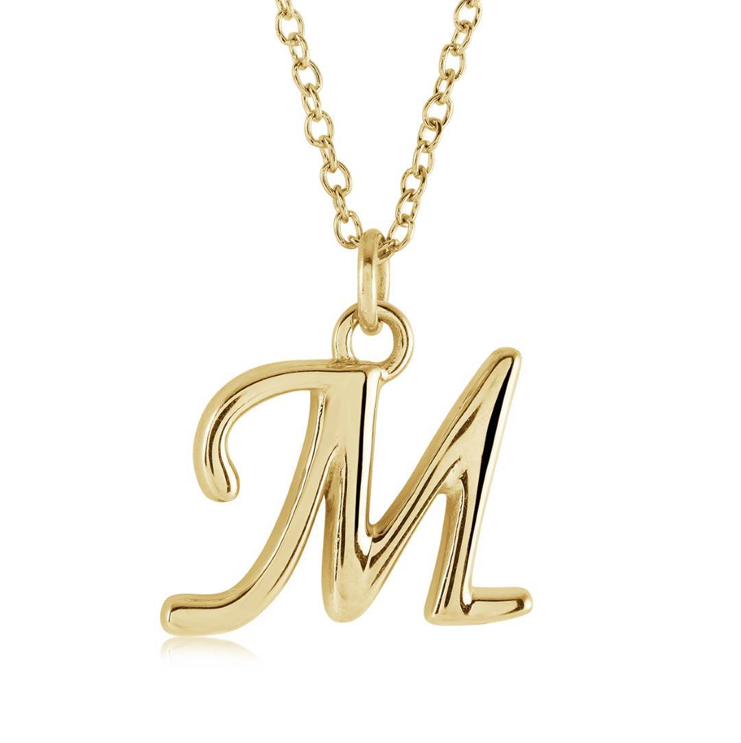 CURSIVE INITIAL NECKLACE